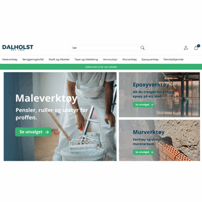 Lanserering av ny nettside og nettbutikk