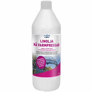 Linolje Rå varmpresset
