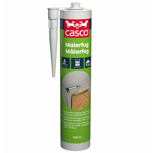 Malerfug. Akryl 3914 Casco hvit