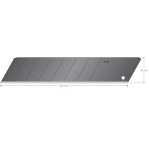Knivblad 25 mm Olfa Sort 5PK