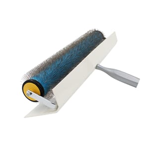 Piggrull med metallpigger 50 cm 19mm.  Med skaft