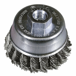 Koppbørste Stål Ø65x0.5mm M14