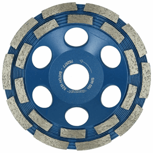 Diamantslipeskive / Diamantslipekopp Ø125MM 2X SEGMENT