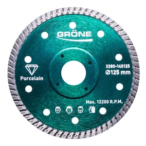 Diamantkappeskive Turbo – 125 × 22,23 mm