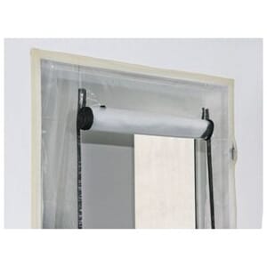 Støvdør 220 x 120 cm U form