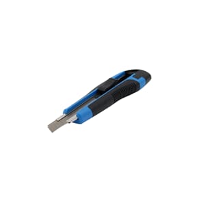 Knekkekniv forsterket softgrip 18 mm.
