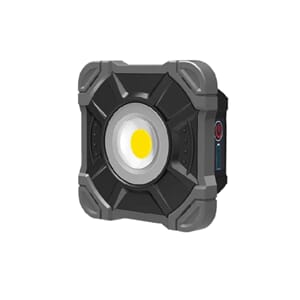 Arbeidslampe Mini LED 20W Oppladbar. 12x12cm.