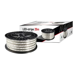 LED-stripe 25m komplett 3000K