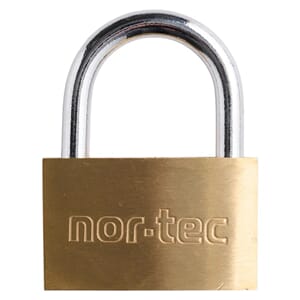 Hengelås messing 50 mm.