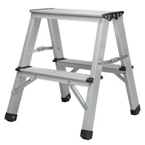Trapp Arbeidstrapp 2-Trinn.Aluminium